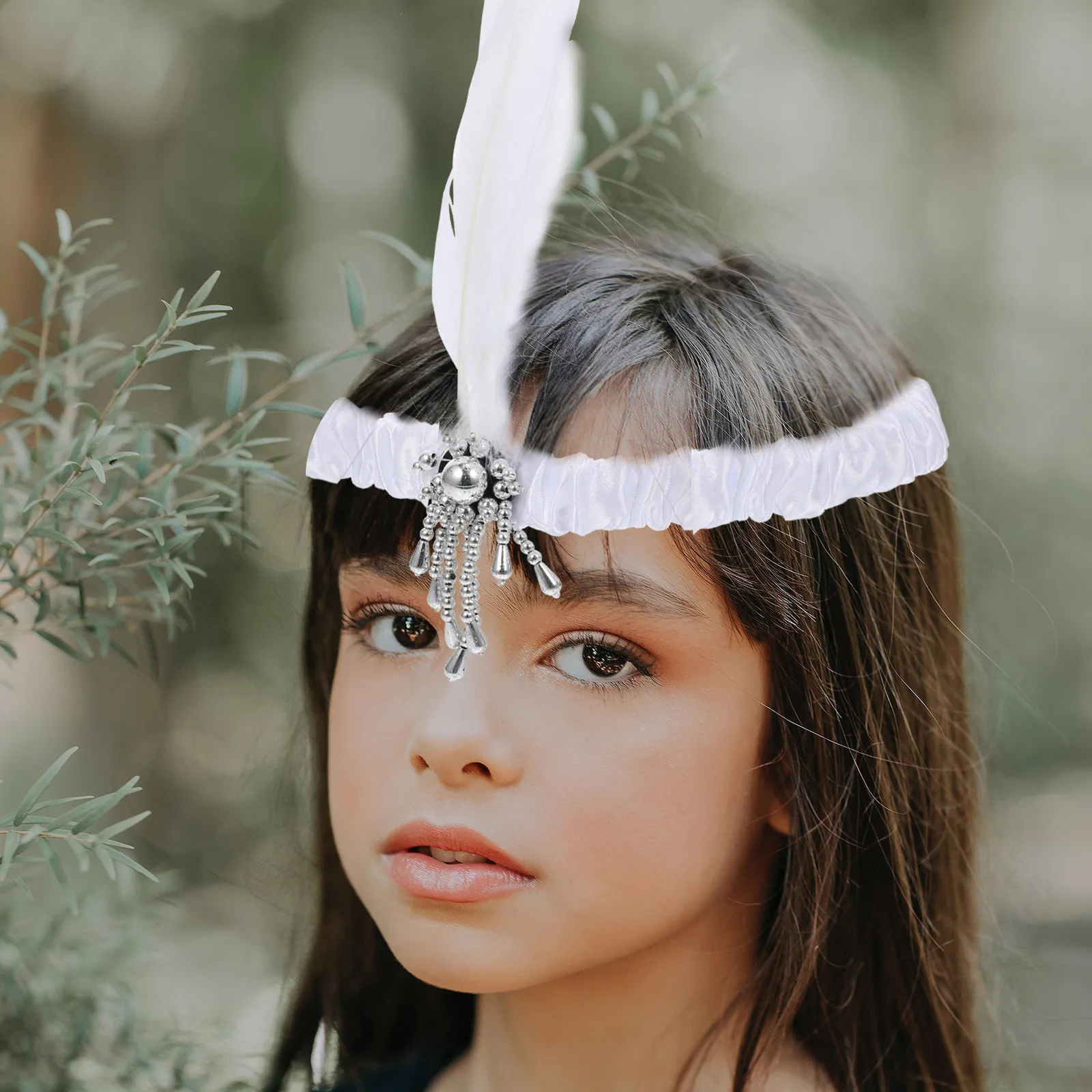 

Bead Headb s Decorative Plume Hair Accessories Durable Headdress High Quality St Out Charming Style