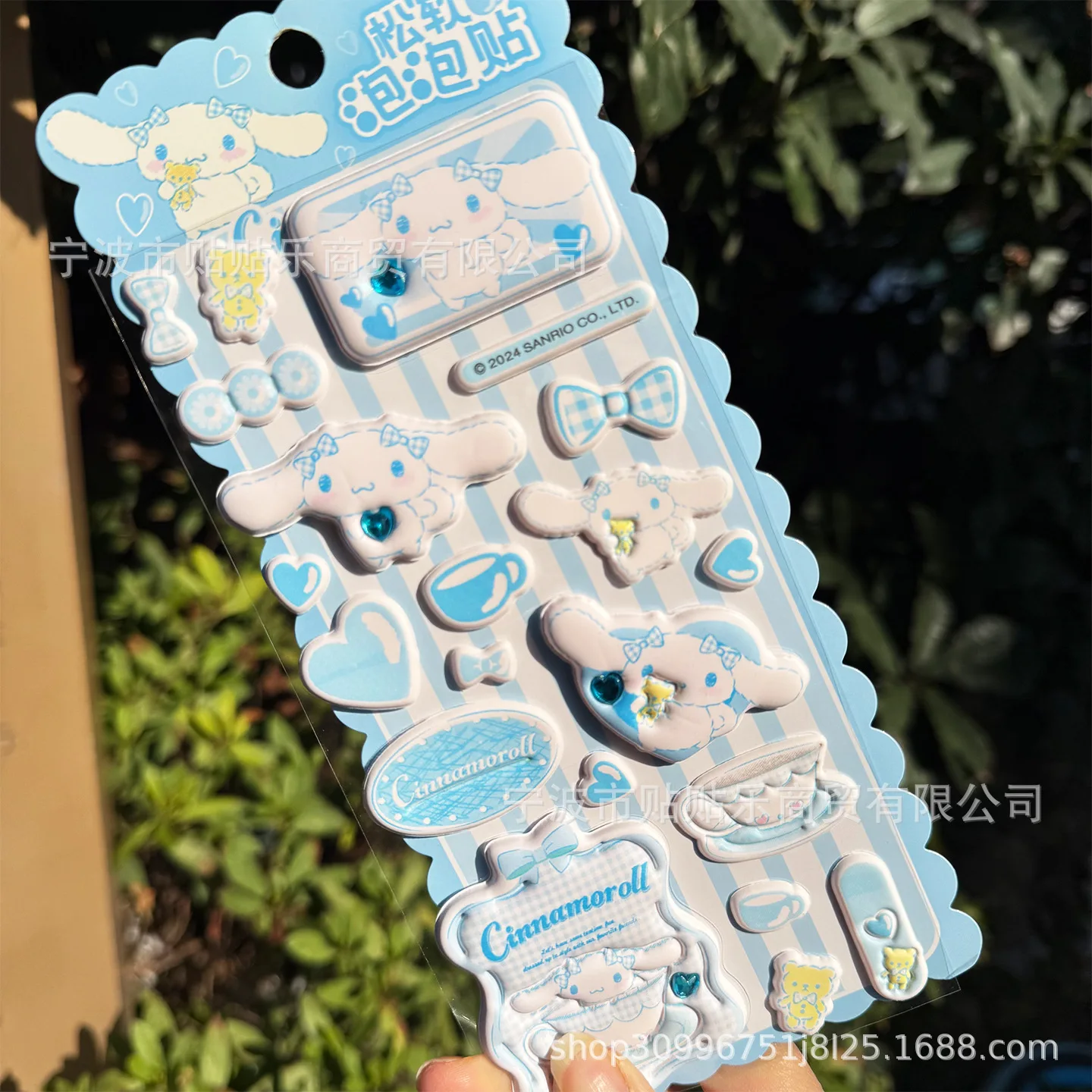 1-3pcs Echt Kt Kat 3d Leuke Stickers Nieuwe Melodie Bubble Stickers Student Geschenken Diy Dagboek Decoratie stickers Verjaardagscadeau