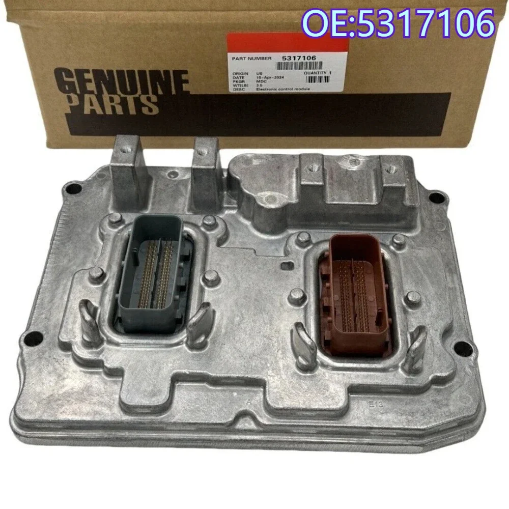 Placa de controle do motor de alta qualidade, nova, para 5317106, ECM, módulo de controle eletrônico Cummins com programa.