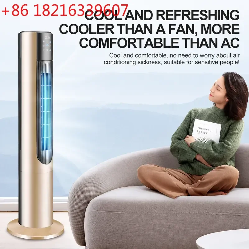 YAO Portable Air Cooler Fan with Humidifier Mosquito Repellent Silent Water Cooled Tower AC for Home Use Electric Cooling Device