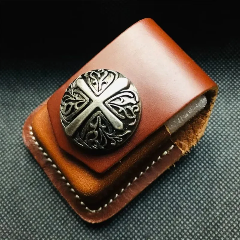 2027 High Quality Classic Leather Waist Bag, Various Styles, Used for Lighters, Belt Covers, Lighter Covers