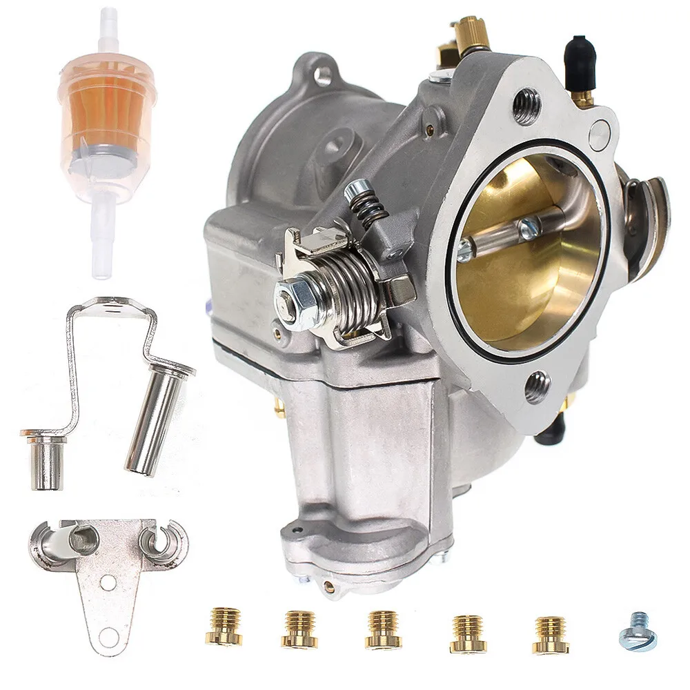 

For Harley Big Twin Sportster Evolution Buell Shorty Carburetor, Replaces Super E 11-0420 1002-0025