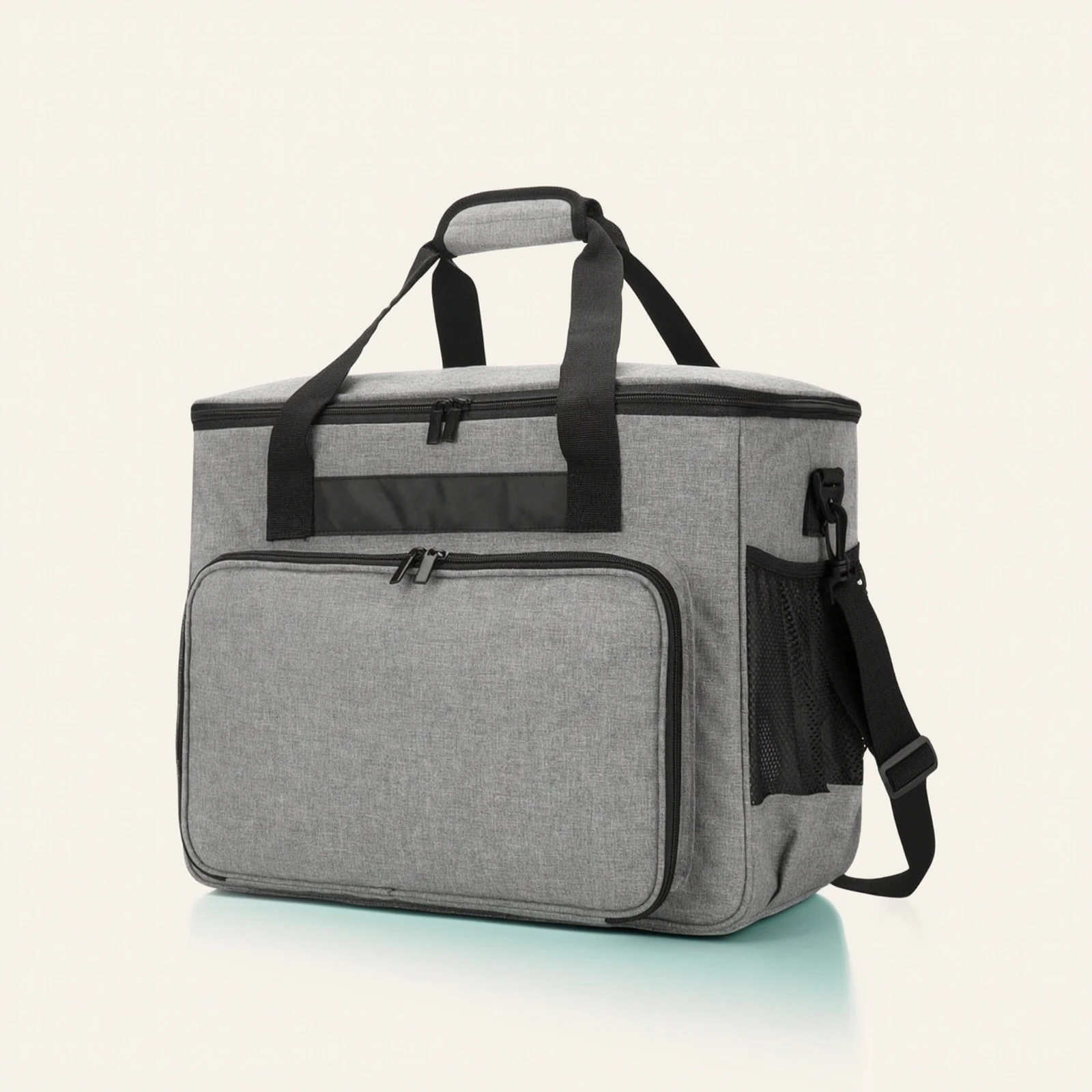 Sewing Machine Carrying Case Portable Sewing Machine Carrying Case with Multiple Storage Pockets Travel-Friendly Zippered