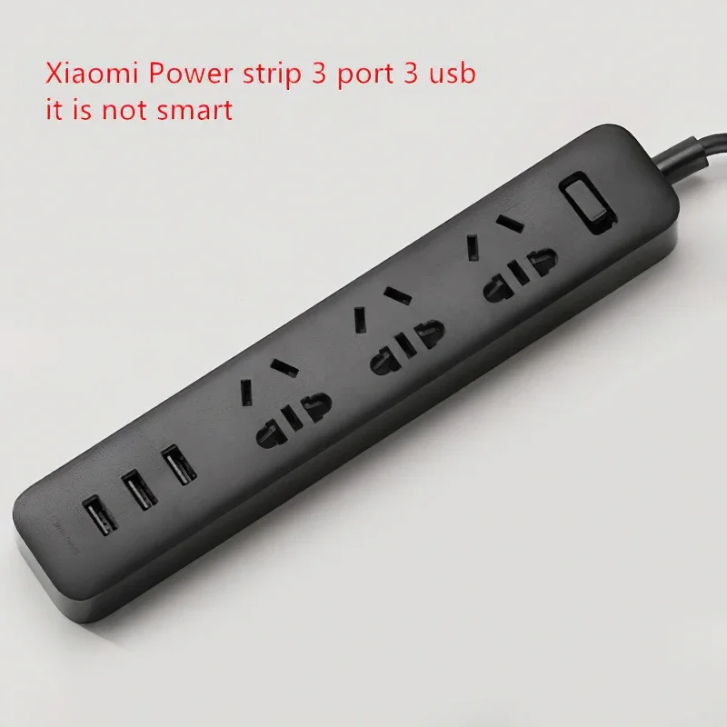 Новый Домашний Электронный удлинитель Xiaomi Mi Mijia, быстрая зарядка, 3 USB + 3 разъема, 6 стандартных штекеров, расширение интерфейса, ЕС, США