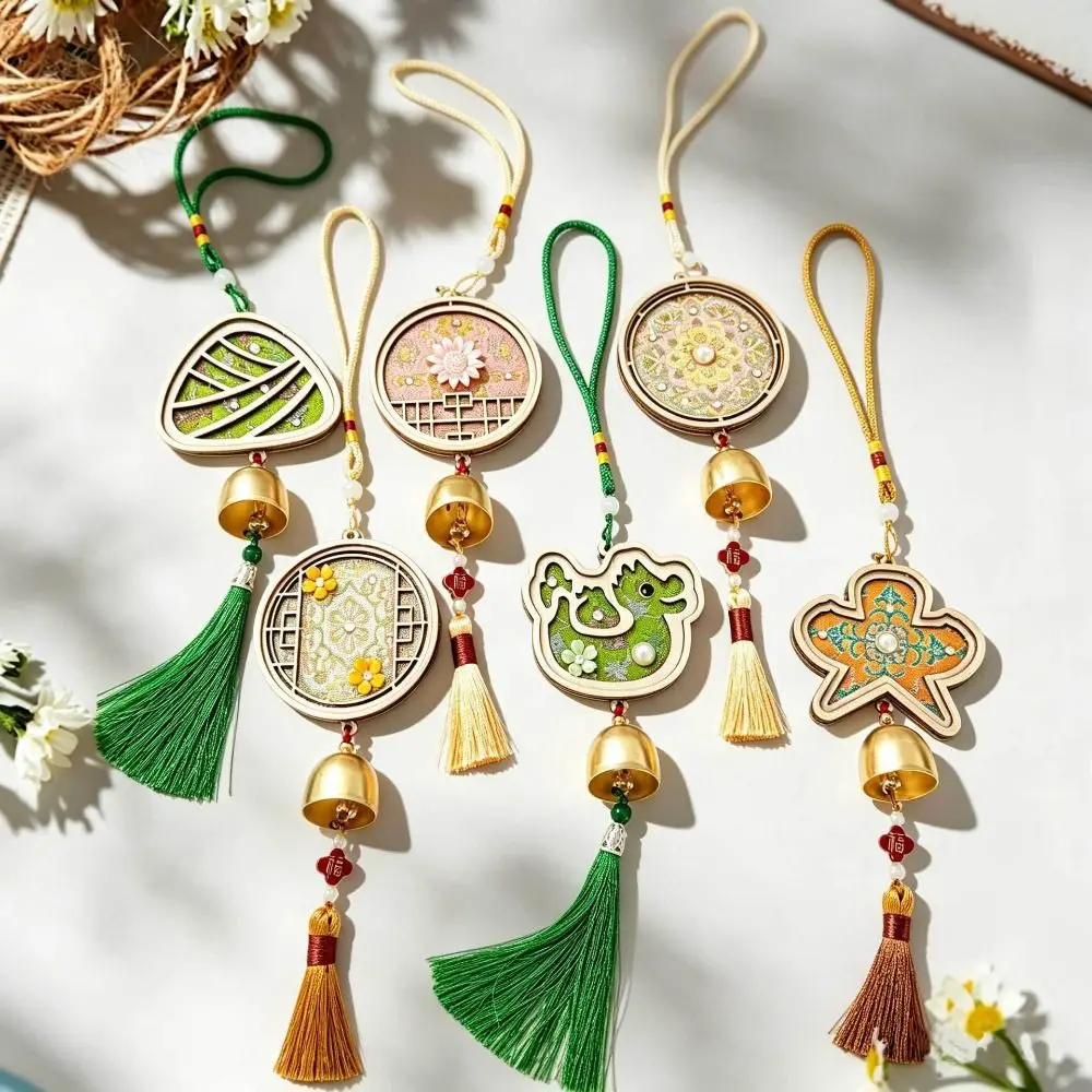 DIY Wind Chime Pendant Traditional Unfinished Song Jin Wind Chime Material Kit Handmade Handcrafted