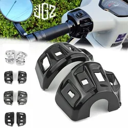 For VESPA GTS 300 2023  Motorcycle ABS Handlebar Switches Cover Horn On-Off Switch Housing Control Button Protector Shell