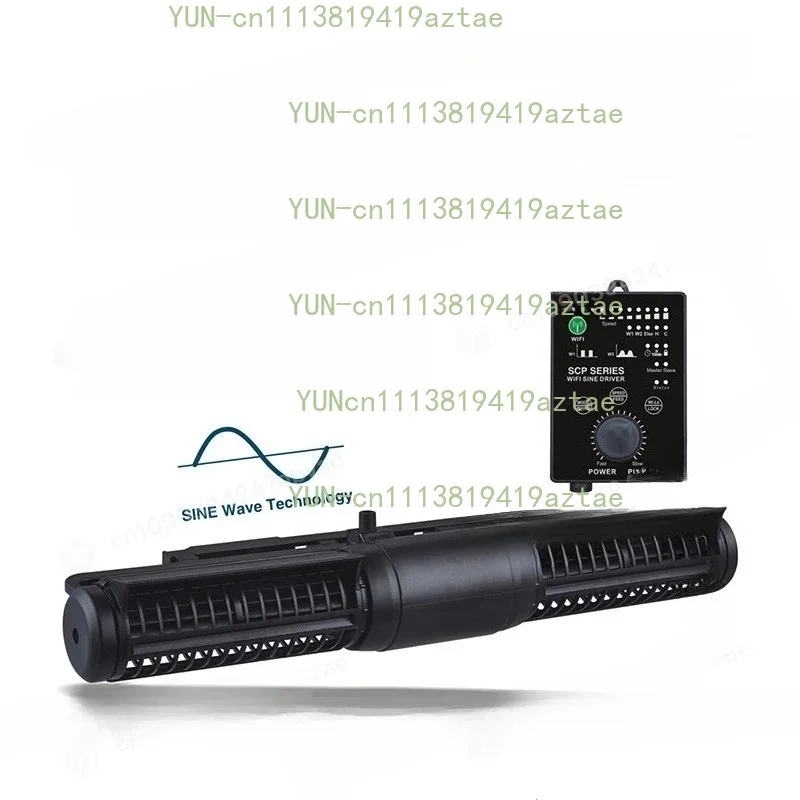 SCP-150M 55W Aquarium Filter Cross Flow Pump Mute Waves Fish Tank Aquariums Water Pump App Control