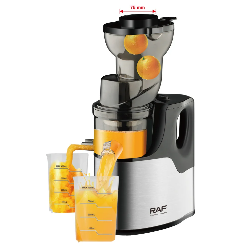 

Multifunctional Fresh Electric Slow Juicer Extractor Stainless Steel Household Cold Press Slow Juicer