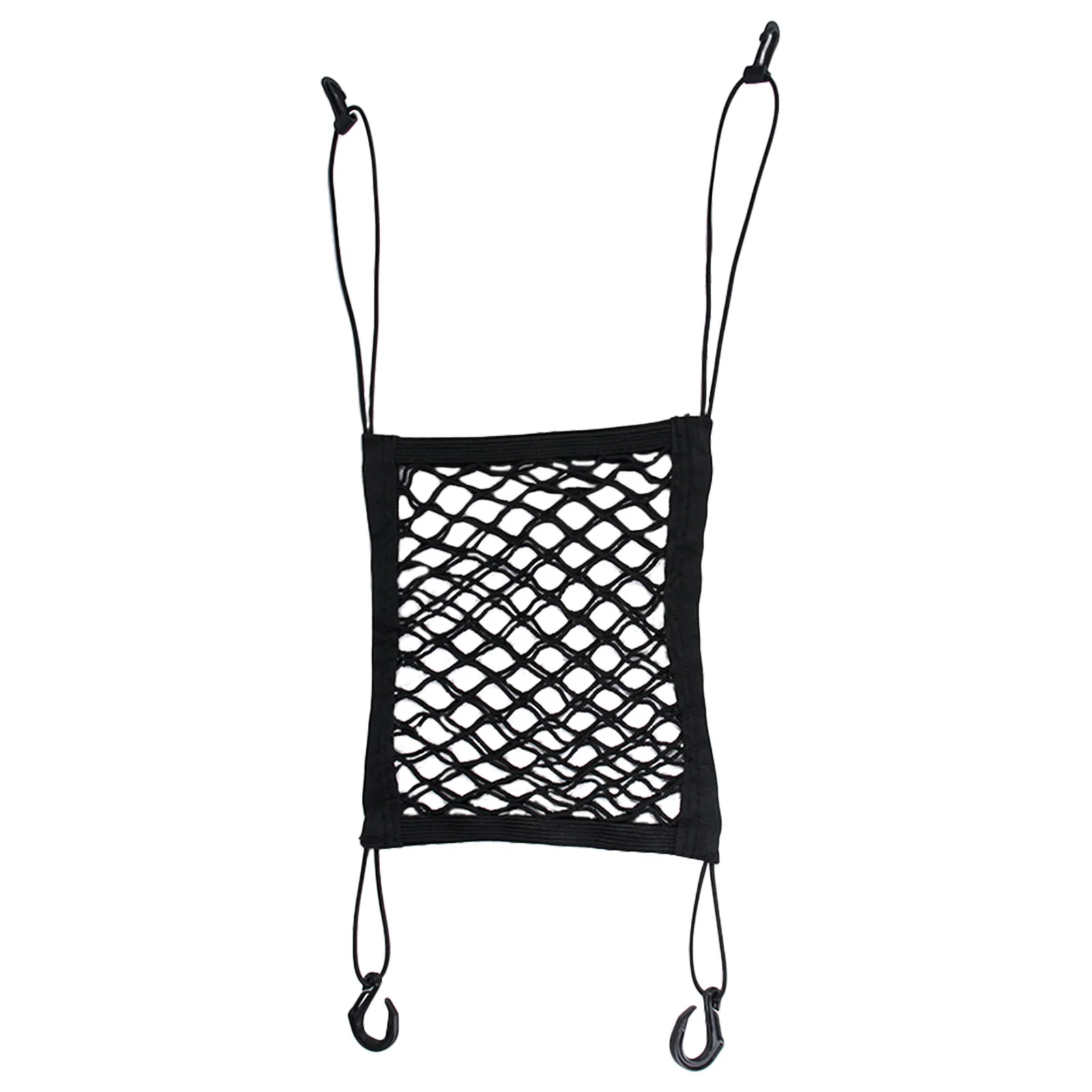 

1Pcs Vehicle Pet Isolation Net Oxford Material Upper Lower Venting Dog Car Backseat Barrier Safe Car Dog Fence Black