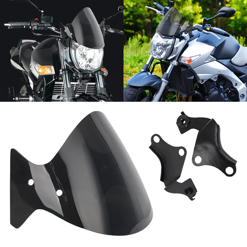 For Suzuki BK400 BK600 GSR400 GSR600 GSR BK 400 600 2006-2012 Motorcycle Windscreen Windshield Wind Deflectors Visor Bracket