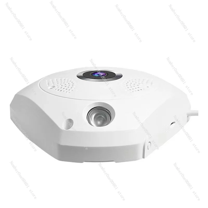 4K  8MP 5MP Fisheye Camera IP 1080P POE Indoor Home Security Panaromic 180 360 Degree IP Dome CCTV Camera Motion Detection ONVIF