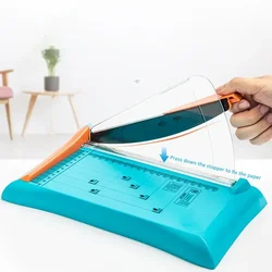 Paper Cutter, A5 Paper Craft Cutter Portable Home Paper Trimmer for Cut Gift Card, Coupon, Label, Cardstock, Photo, Scrapbooking