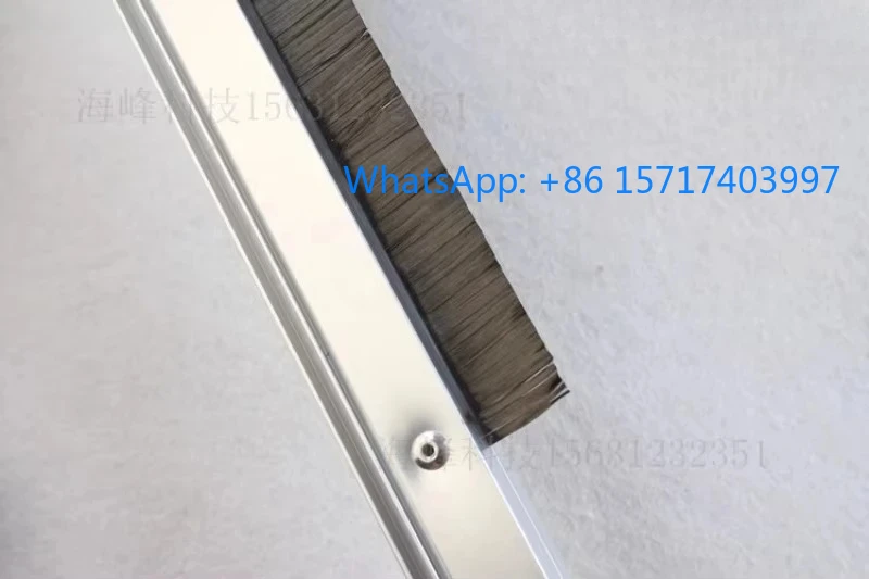 Carbon fiber anti-static brush for eliminating static electricity, composite machine/gravure printing machine anti-static brush