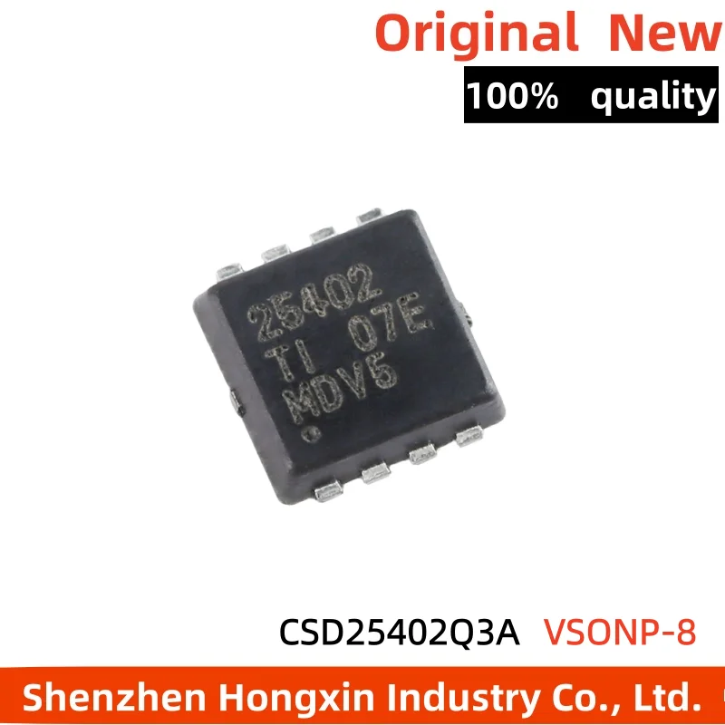 

1 piece of SMD CSD25402Q3A VSONP-8-20V P-channel MOSFET field-effect transistor