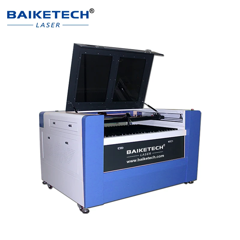 BAIKETECH 1300*900MM CO2 laser engraving machine RUIDA 6445 Control system Ruici laser tube mingyu laser power.