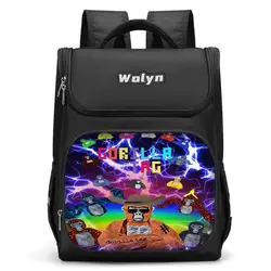 Large Child Backpack Boy Girls School Bag For Men Women Novelty Cool Gorilla tag Traveling Backpack Durable and Multi Compartmen