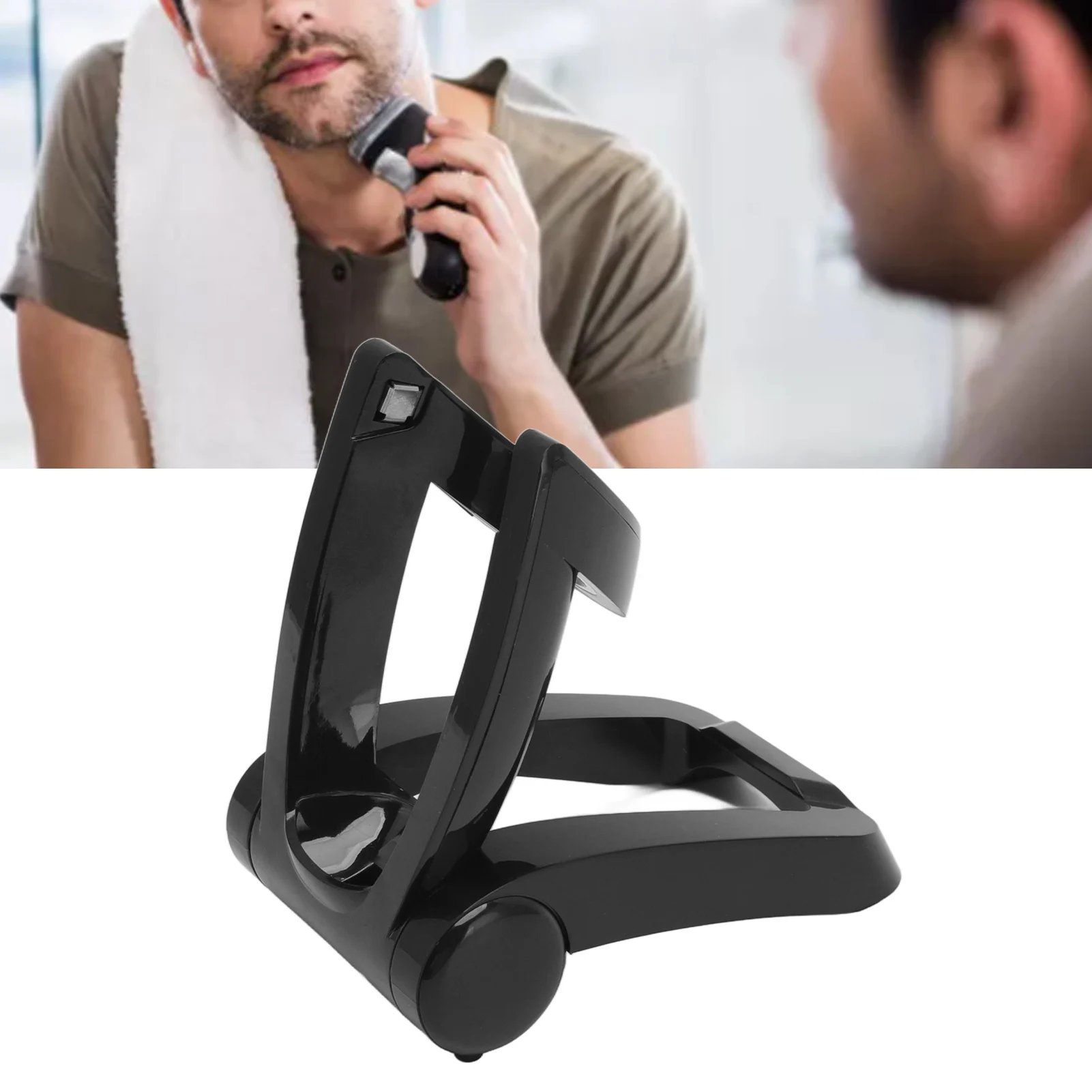 電気シェーバー充電ベース,折りたたみ式充電器,スタンドステーション,norelco,rq1160,rq11用ホルダー