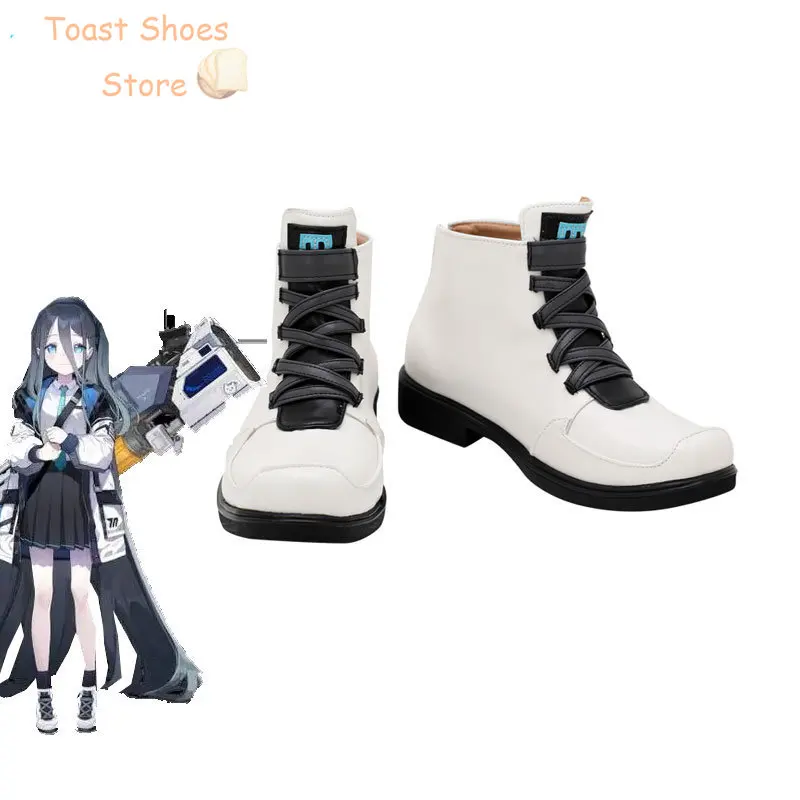 Game Blue Archive Alice Cosplay Schoenen Pu Lederen Schoenen Halloween Carnaval Boots Cosplay Prop Kostuum Prop