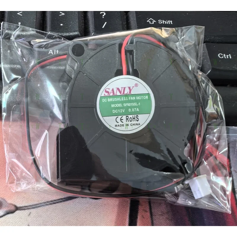 H новый для SANLY SF5015SL-1 12 В 0,07 А 5 см длинный увлажнитель для ног охлаждающий вентилятор
