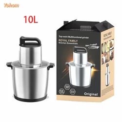 Máquina de golpeo Fufu Yam de acero inoxidable, licuadora eléctrica de alimentos, picadora de carne, precio de fábrica, gran oferta, 6L