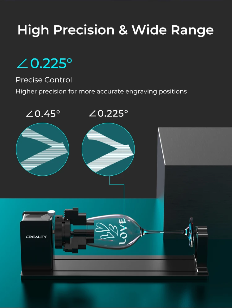 CREALITY レーザー彫刻用ロータリー Amazon.co.jp: Creality 公式ロータリーローラー レーザー彫刻機用 CR