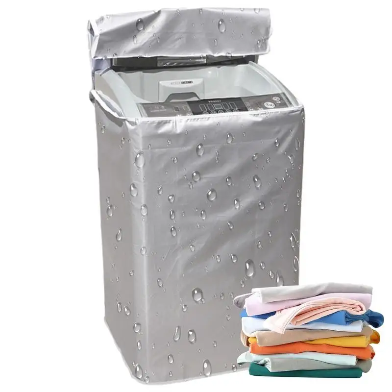 Dryer Machine Cover Washing Machine Cover Laundry Dryer Protect Cover Waterproof Washer Covers Laundry Dryer Protect Cover