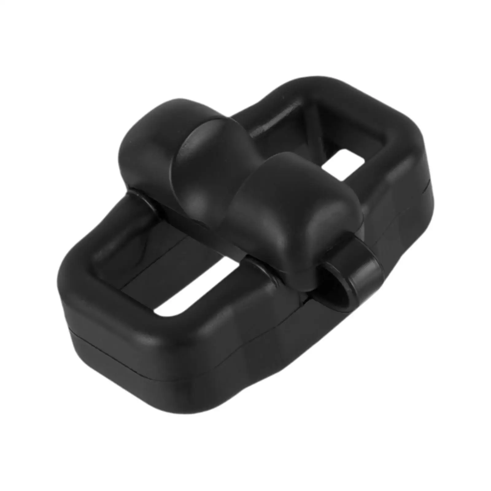 Boat Mooring Snubber Compact Shock Absorber Black Rope Protector Quick Setup for Marine Accessories