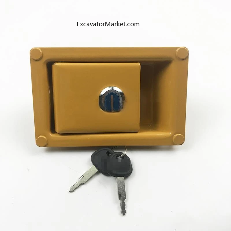 Excavator Parts Side Door Lock Hydraulic Pump Toolbox Lock Excavator Accessories For R150-215-220-265-225-7-9 Excavator