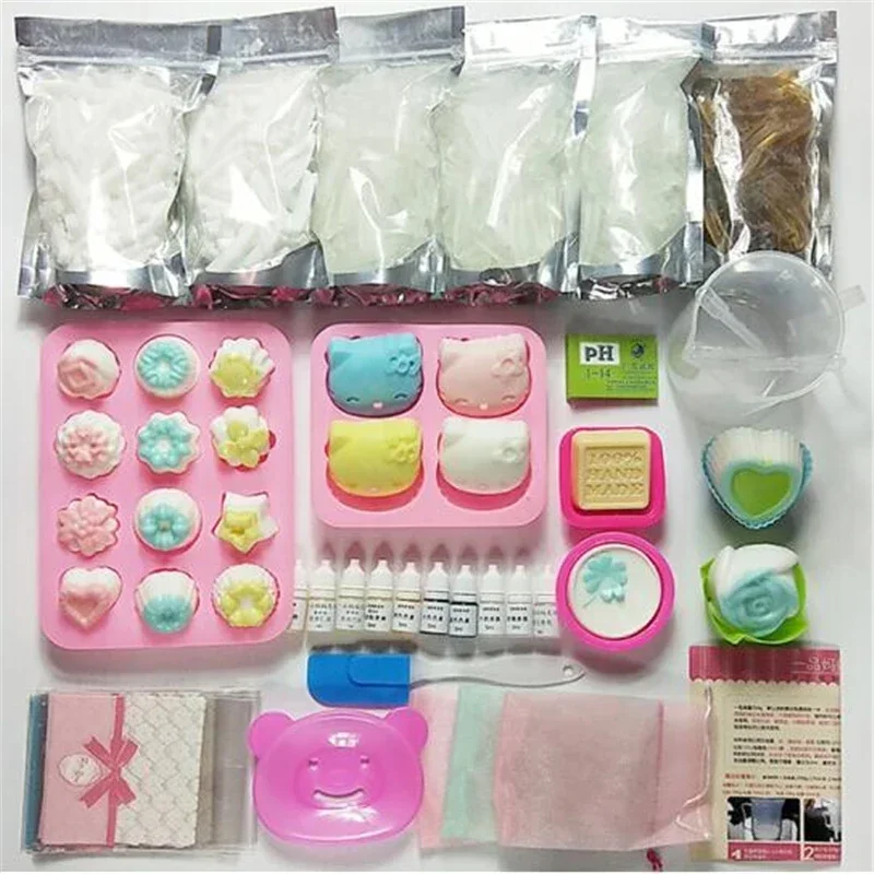 DIY Fashion Bag Clear or White Glycerin Soap Base - Organic Vegan Melt Pour Soap for Handmade Bath Foaming Butter view 4