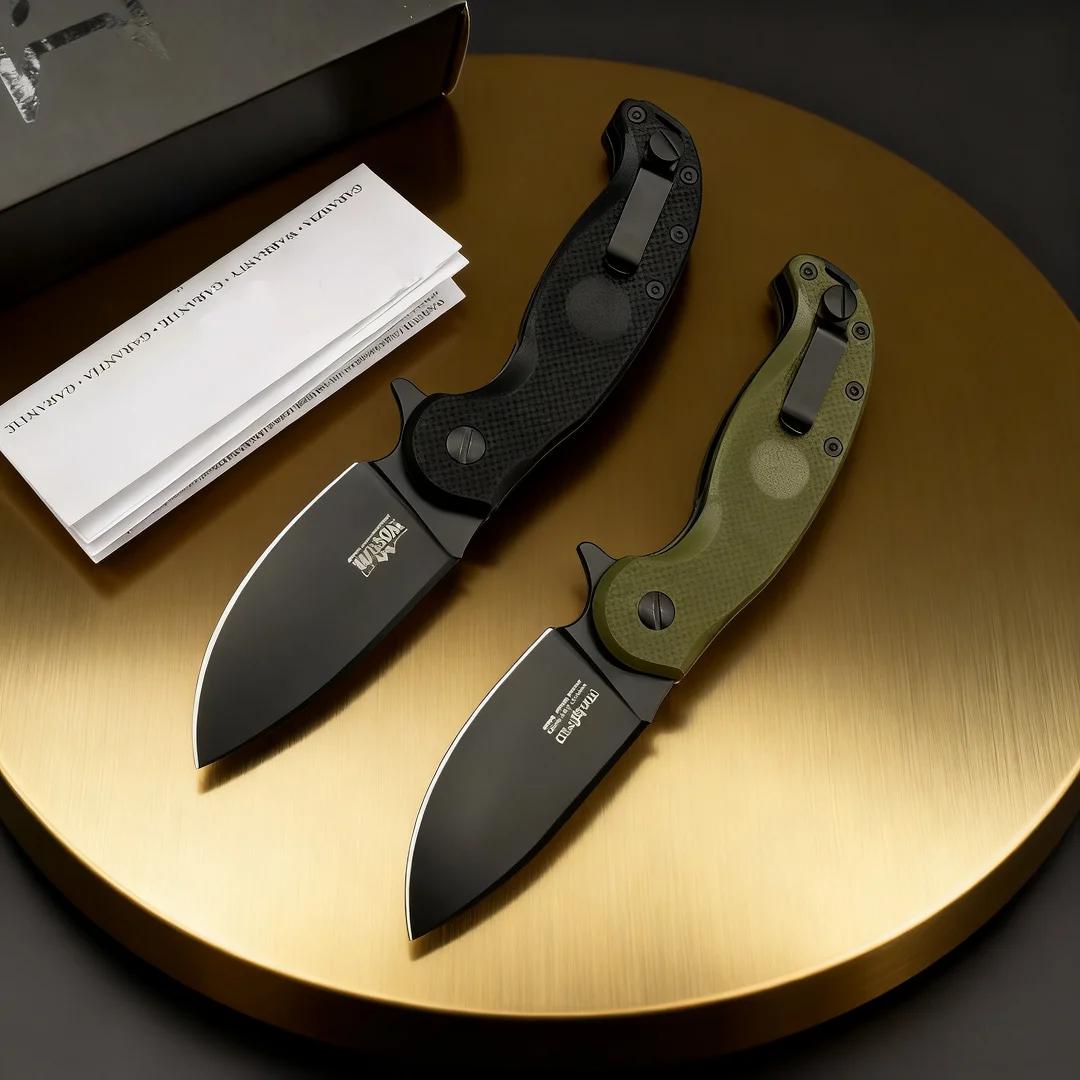 

FX532- Tactical Folding knife G10 handle, suitable for outdoor camping, mountain climbing, fishing, hunting, sharp fruit knife
