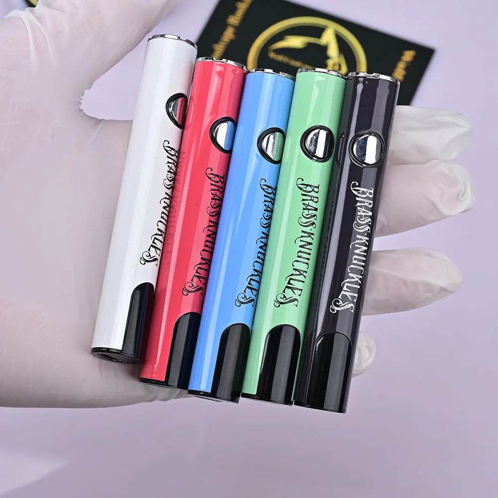 

5pcs BK Vape Battery Preheating VV Vaporizer Rechargeable Adjustable Voltage Batteries 650mAh with OLED Display Cookies Battery