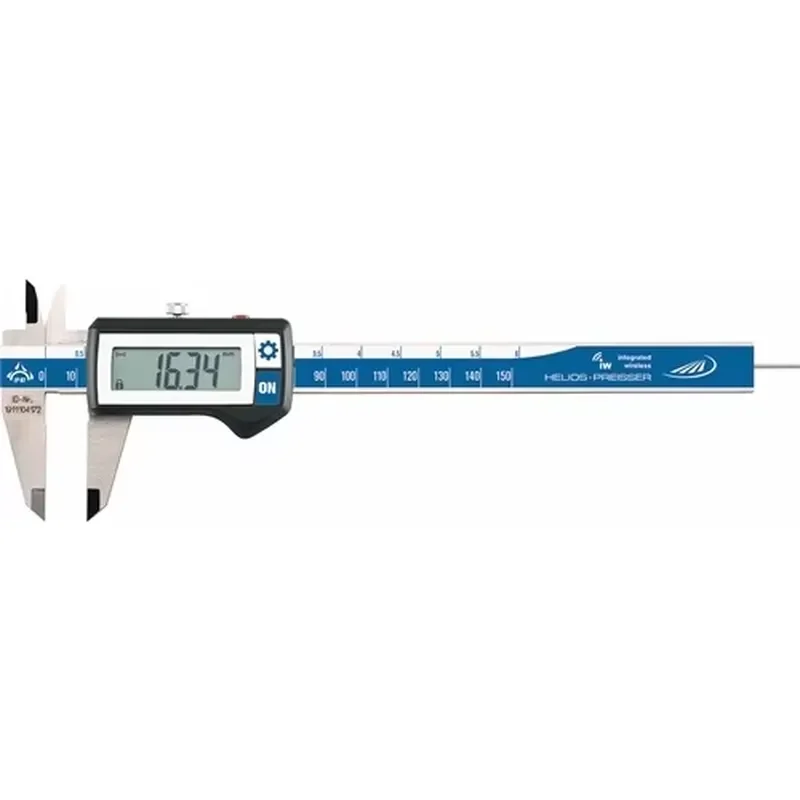 HELIOS PREISSER 300 mm Digital Caliper DIN 862 DIGI-MET IP67 Radio Interface Tape Measure