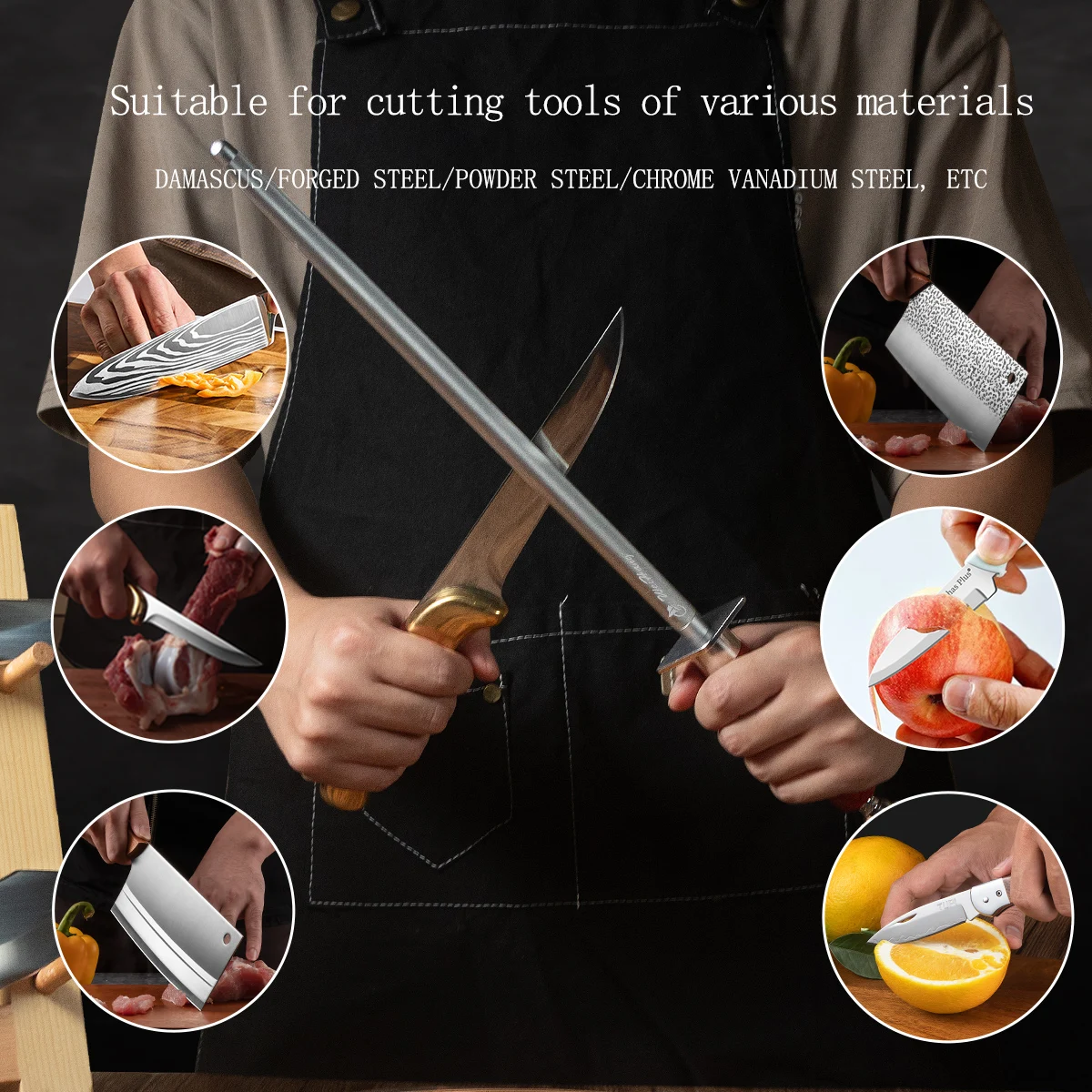 เหล็กเหลาคมมีดสำหรับช่างเชฟ, เ - Commercial Kitchen Knife Sharpener บทวิจารณ์และราคา