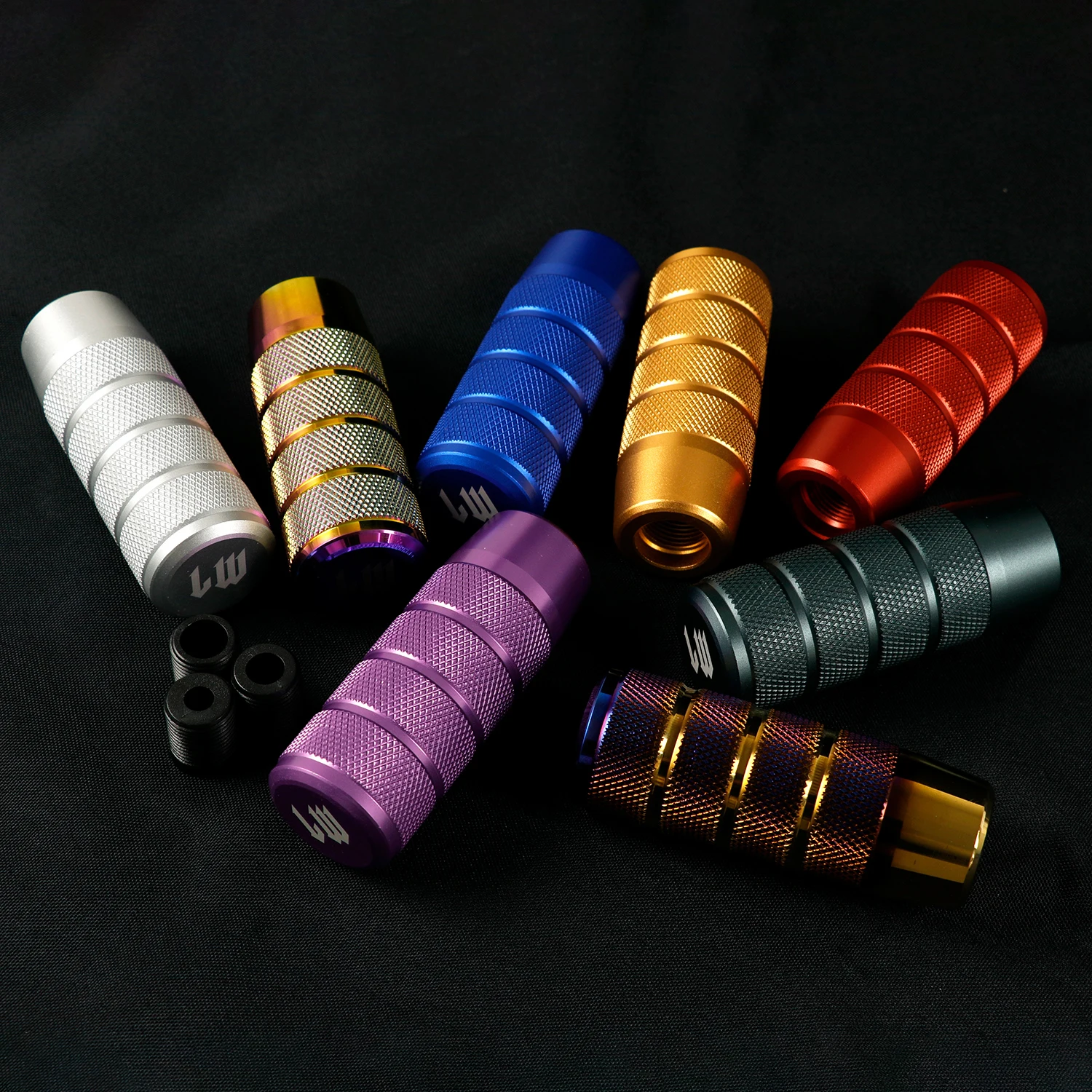 9 Colors in Stock LW Anti-skid Design 95mm Car Gear Shift Knob Shifter Lever Head