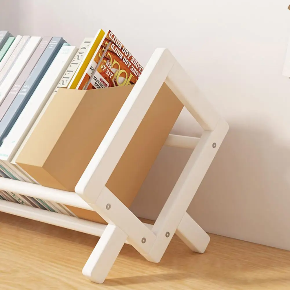 Desktop Book Shelf Book Shelf Storage Rack Desktop Organizer for Magazine Display