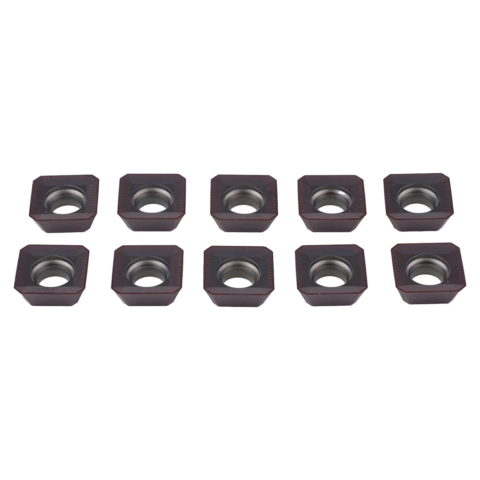 

Inserts Carbide Inserts 10PCS Cutter Inserts PC9035 SEHT1204AFSN-X45 SEHT43AFSN-X45 Square Cast Iron Accessories For Grinding