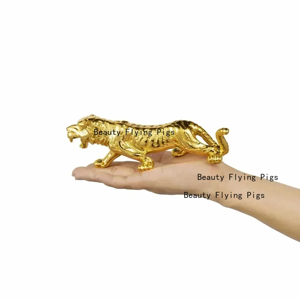 Resin Tiger Chinese Zodiac Tiger Home Decorations Natural Resin Making Birthday Gifts and Christmas Gifts Wedding decoration