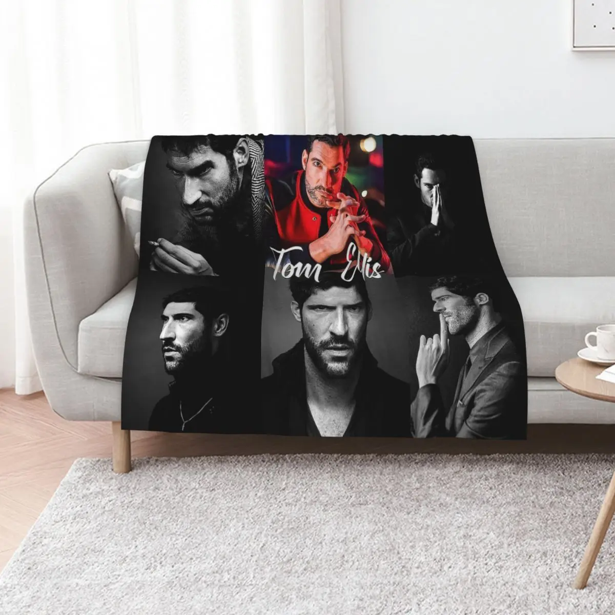 Tom ellis Throw Blanket Designers Bed linens Polar Stuffeds Warm Bed Fashionable Blankets
