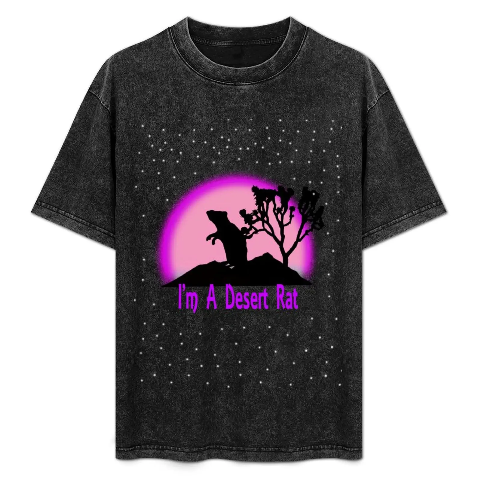 Camiseta I'm A Desert Rat, camisa de manga corta lisa para uso diario