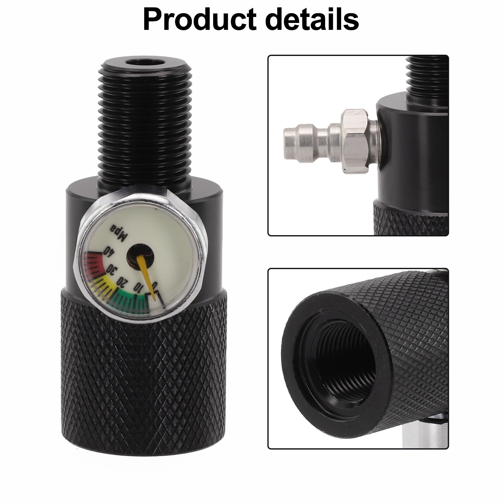 Bright Luster For Pressure Regulation Air Tank Connector Aluminum Alloy Connector Reliability Corrosion-resistant