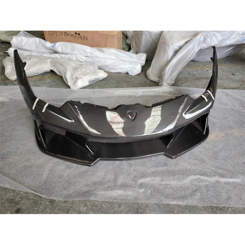 

For Lamborghini Huracan LP580 LP610 High Quality V-Style Carbon Fiber Front Bumper Bodykit