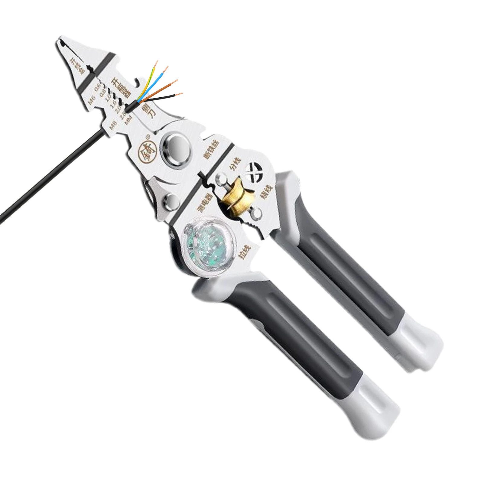 

Wire Stripping Tool Multi-Function Electric Wire Stripping Tool Portable Professional Equipment Accessories Crimper For Cutting