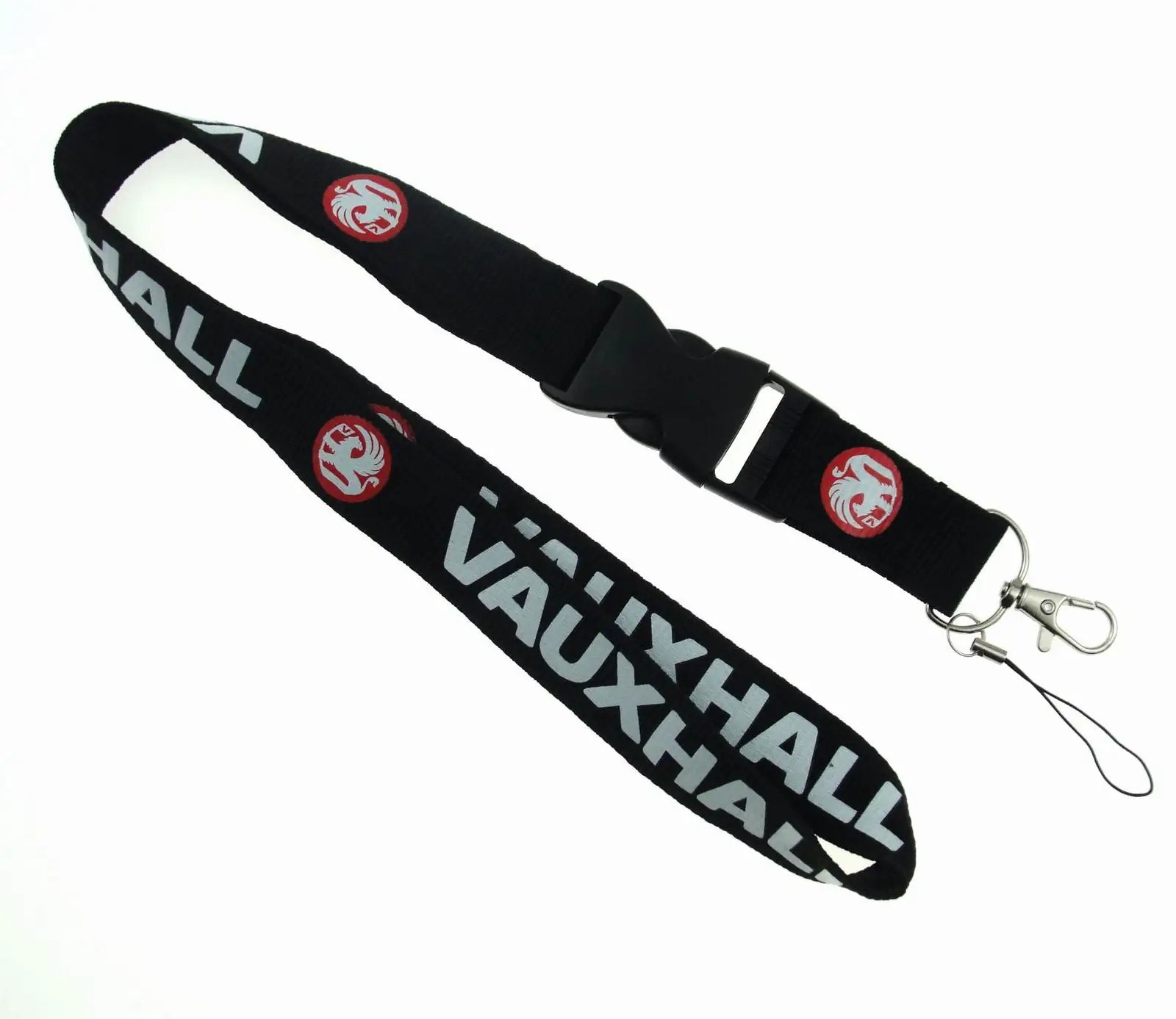 Wholesale all kinds of car logo lanyard key chain sling documents neck belt badge sling F1 motor sport badge sling