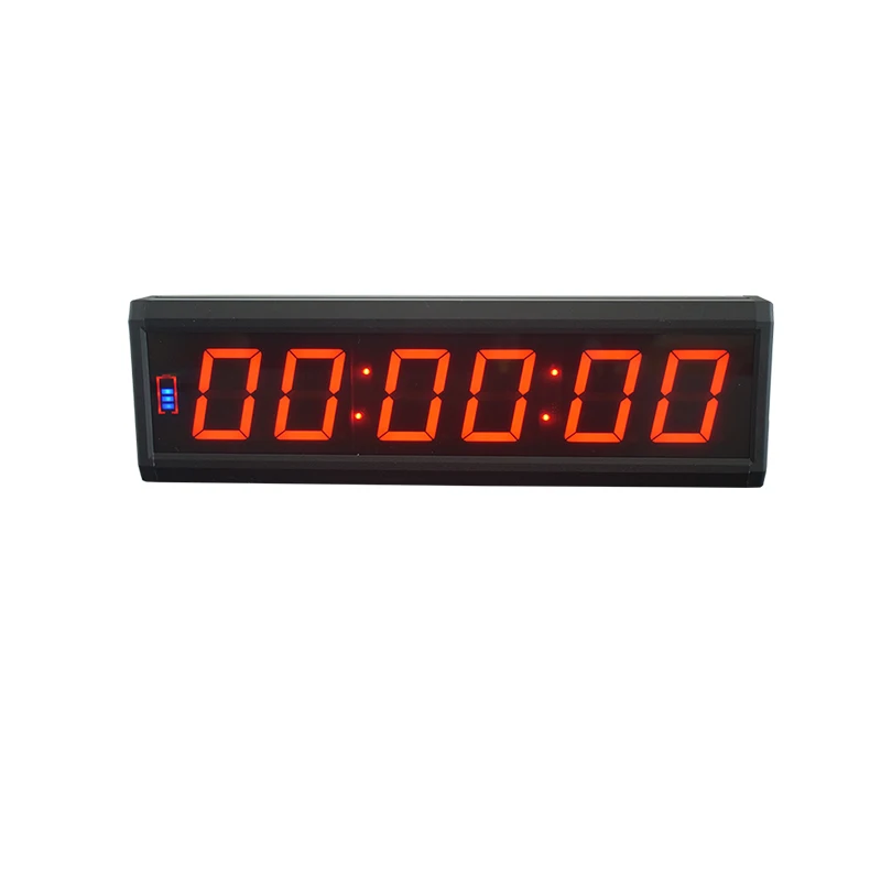 Stopwatch electronic clock hand-racket basketball voice single-sided remote control timer