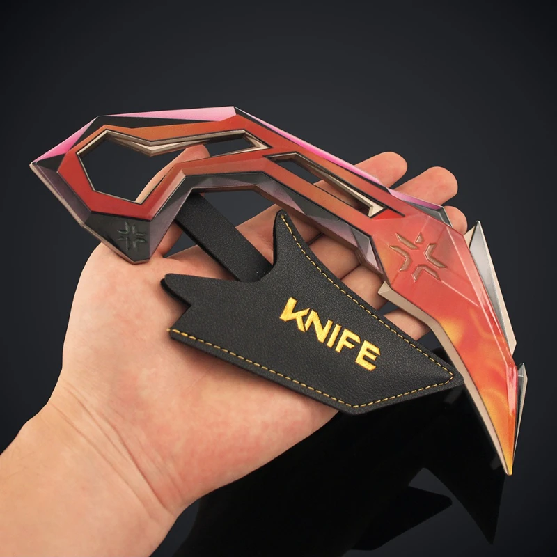 22 centimetri Valorant 2025VCT Artiglio Coltello Modello Vestito di Pelle giocattoli Merce di Gioco Desktop ornamento decorazione Decorazioni della stanza Regalo Giocattolo
