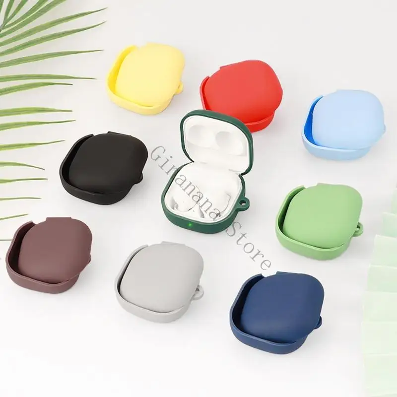 

Q81F Waterproof Silicone Protector Case Shockproof Earphone Storage Box For Buds Headphone