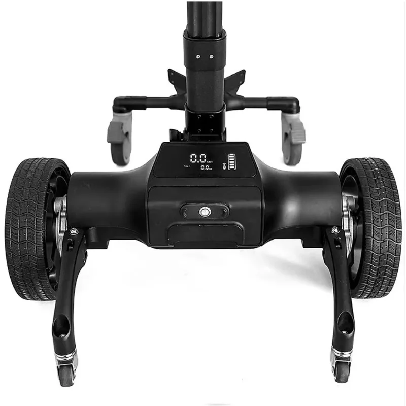 Folding Golf Caddy Lift-Free Golf Cart Automatically Follow  Cart App Control Electric Cart with USB Charging Port