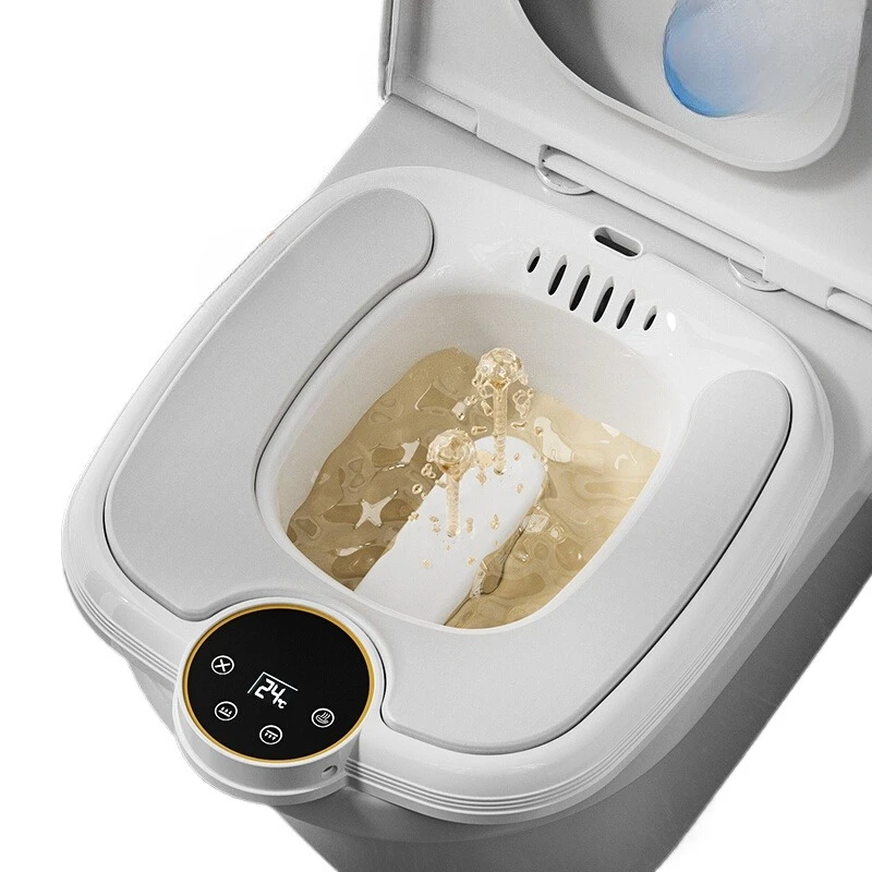 

Electric sitz bath for pregnant women with steam-tempered constant temperature bidet for cleaning the buttocks