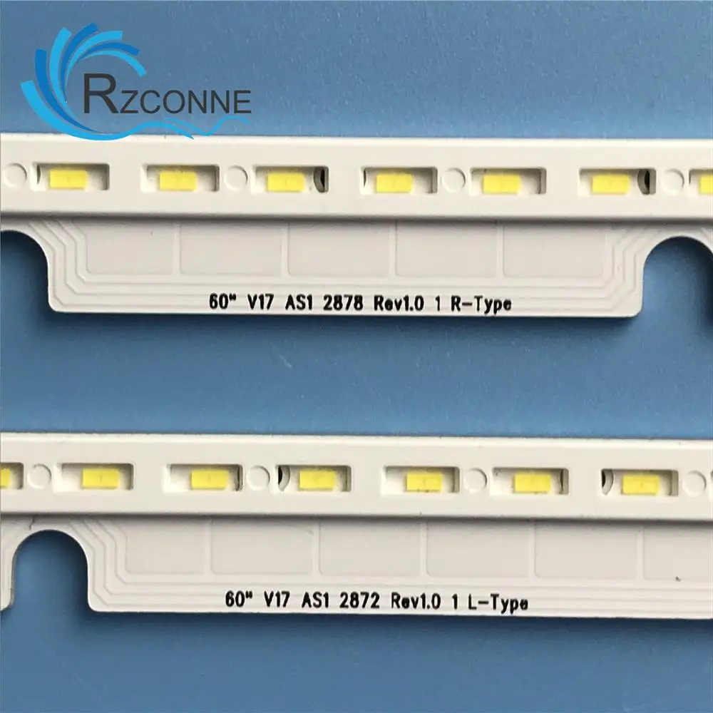 LED شريط إضاءة خلفي 120 مصباح ل 60 ''V17 AS1 2872 2878 Rev1.0 1 L-نوع R-نوع 60SJ8509 60SJ85090