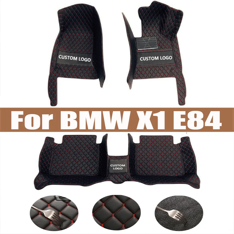 

Car floor mats for BMW X1 E84 2010 2011 2012 2013 2014 Custom auto foot Pads automobile carpet cover